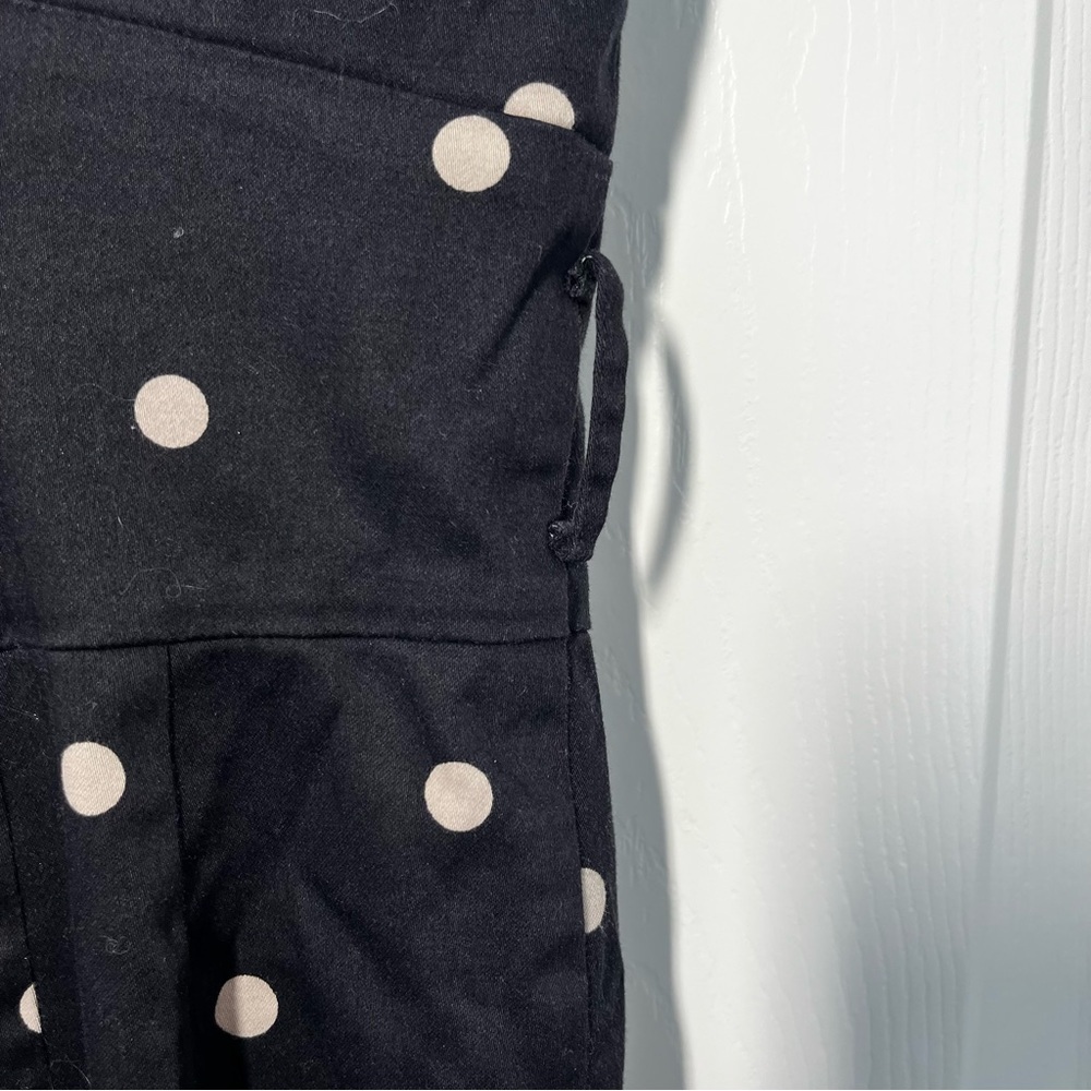 BODEN Black Polka Dot Dress Sheath Size 4 - Picture 5 of 9
